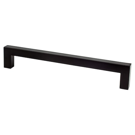 Berenson Contemporary Advantage One 160mm CC Matte Black Square Pull 9017-4055-P